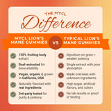 Focus Lion's Mane Mushroom Gummies