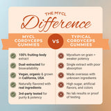 Spark Cordyceps Mushroom Gummies